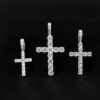 Moissanite Diamond Cross Pendant